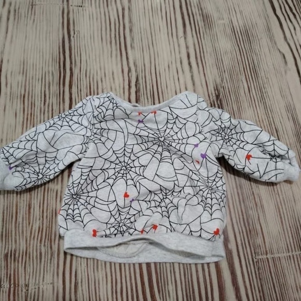 Carter's Gray Spider Web Kids Sweatshirt